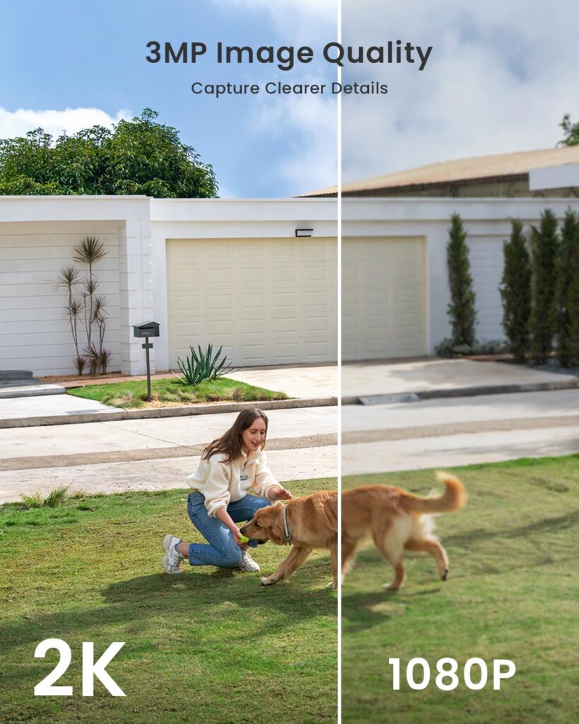 Amazon.com : ieGeek Security Cameras Wireless Outdoor, 2K 3MP Battery Powered WiFi Security Camera with Spotlight  Siren Alarm, 2-Way Audio, Color Night Vision, AI Detection for Home Security, Works with Alexa : Electronics